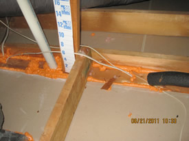 Sealed wall plates and plumbing stack