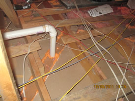  attic floor foam air barrier