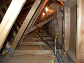 Fiberglass Insulation Removal